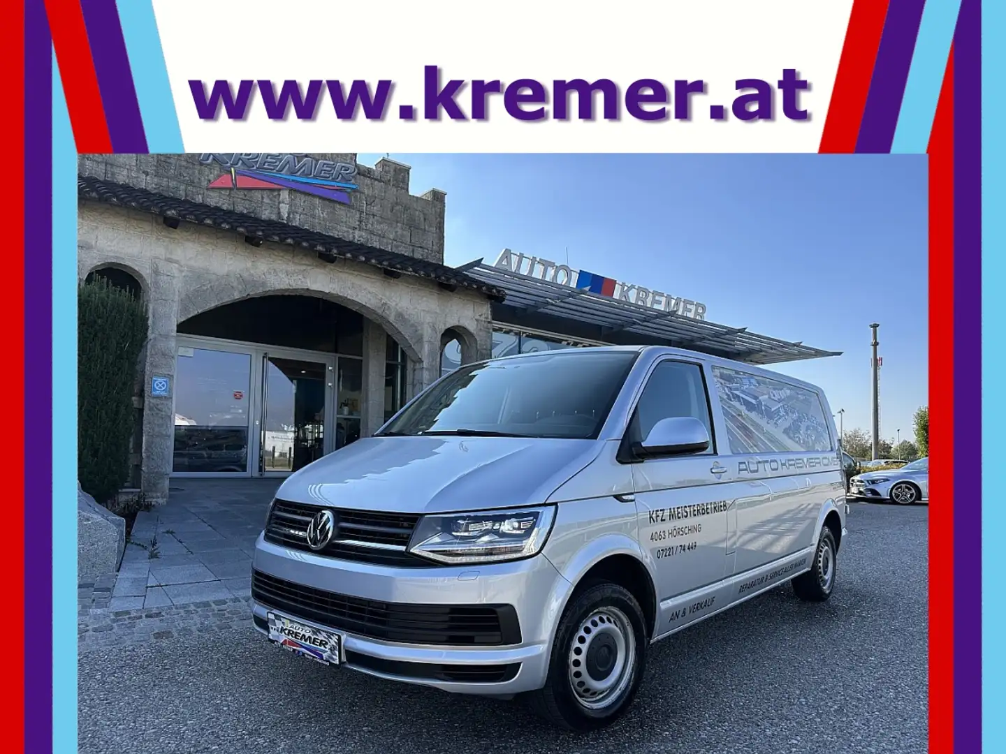 Volkswagen T6 Transporter T6 Kastenwagen LR 2,0 TDI BMT DSG/NAVI/TEMPOMAT... Silber - 1