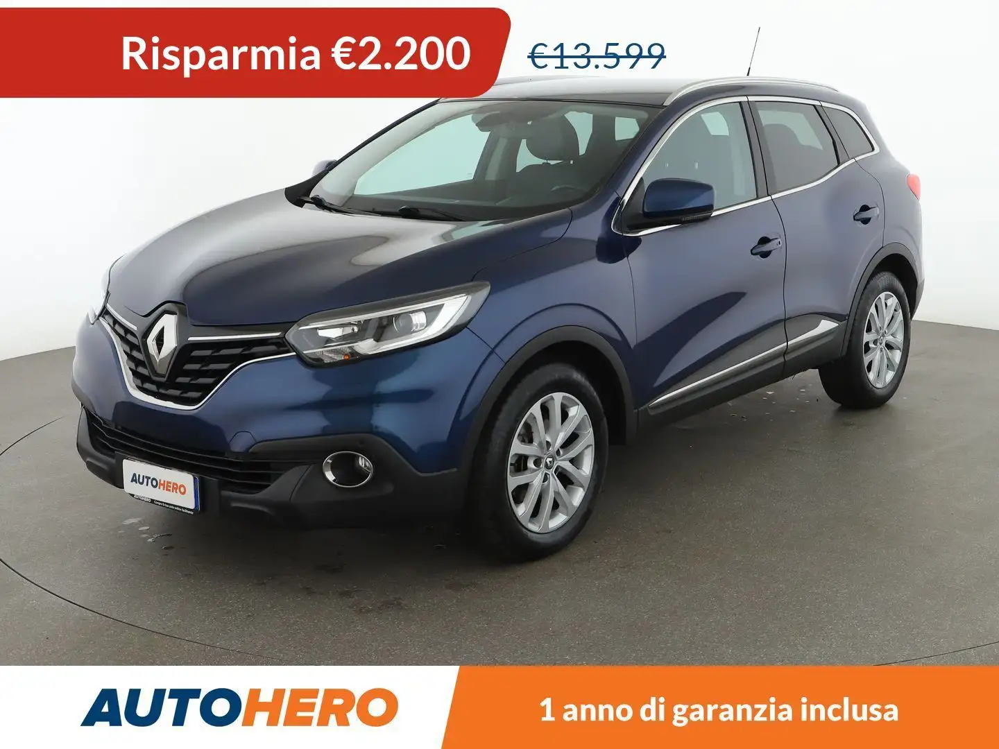 Renault Kadjar 1.2 TCe Energy Zen 130 CV EDC Bleu - 1