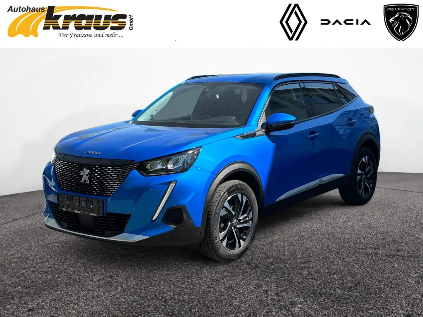 Peugeot 2008 Allure 1.2 PureTech 130 KAM SHZ NAVI Blue - 1