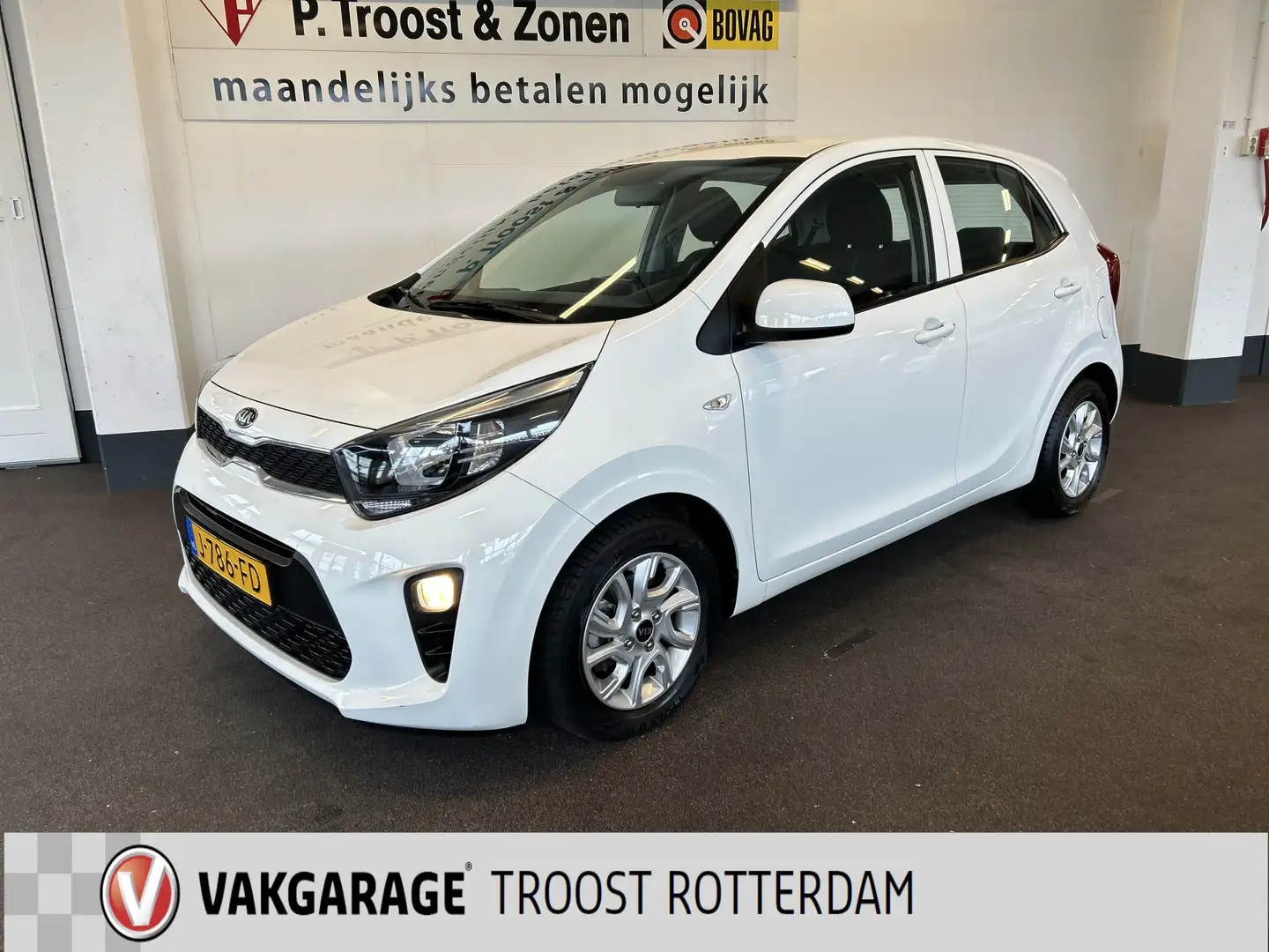 Kia Picanto 1.0 MPi DynamicPlusLine Navigatie / Apple car play Blanc - 1
