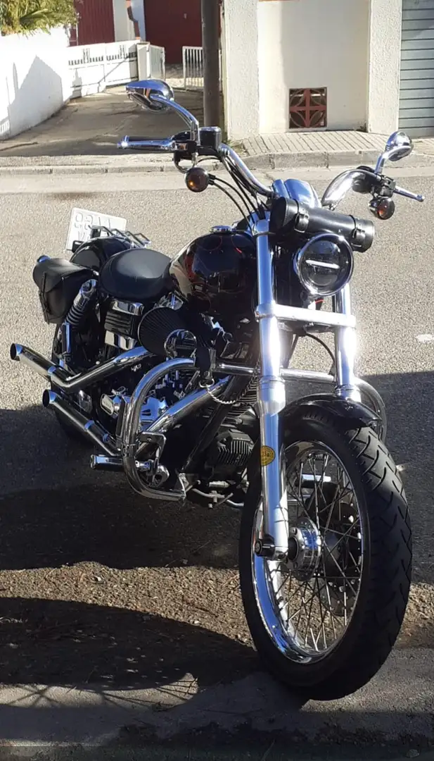 Harley-Davidson Dyna Low Rider 2008 Negro - 1