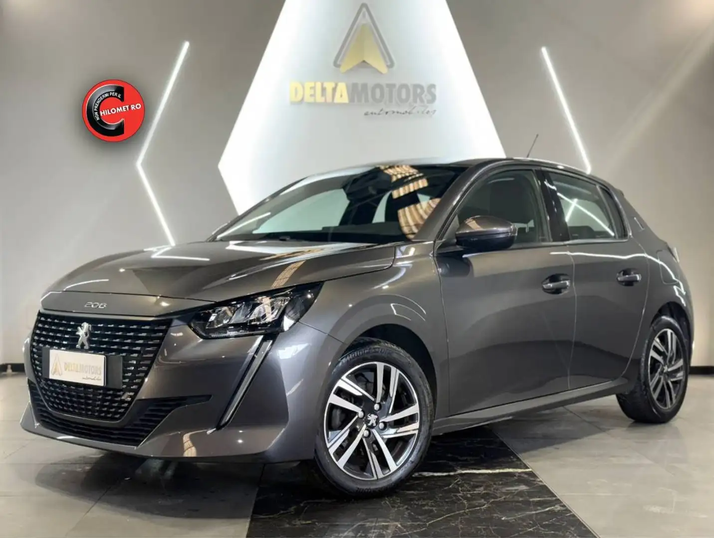 Peugeot 208 1.2 puretech Allure Pack s Gris - 1
