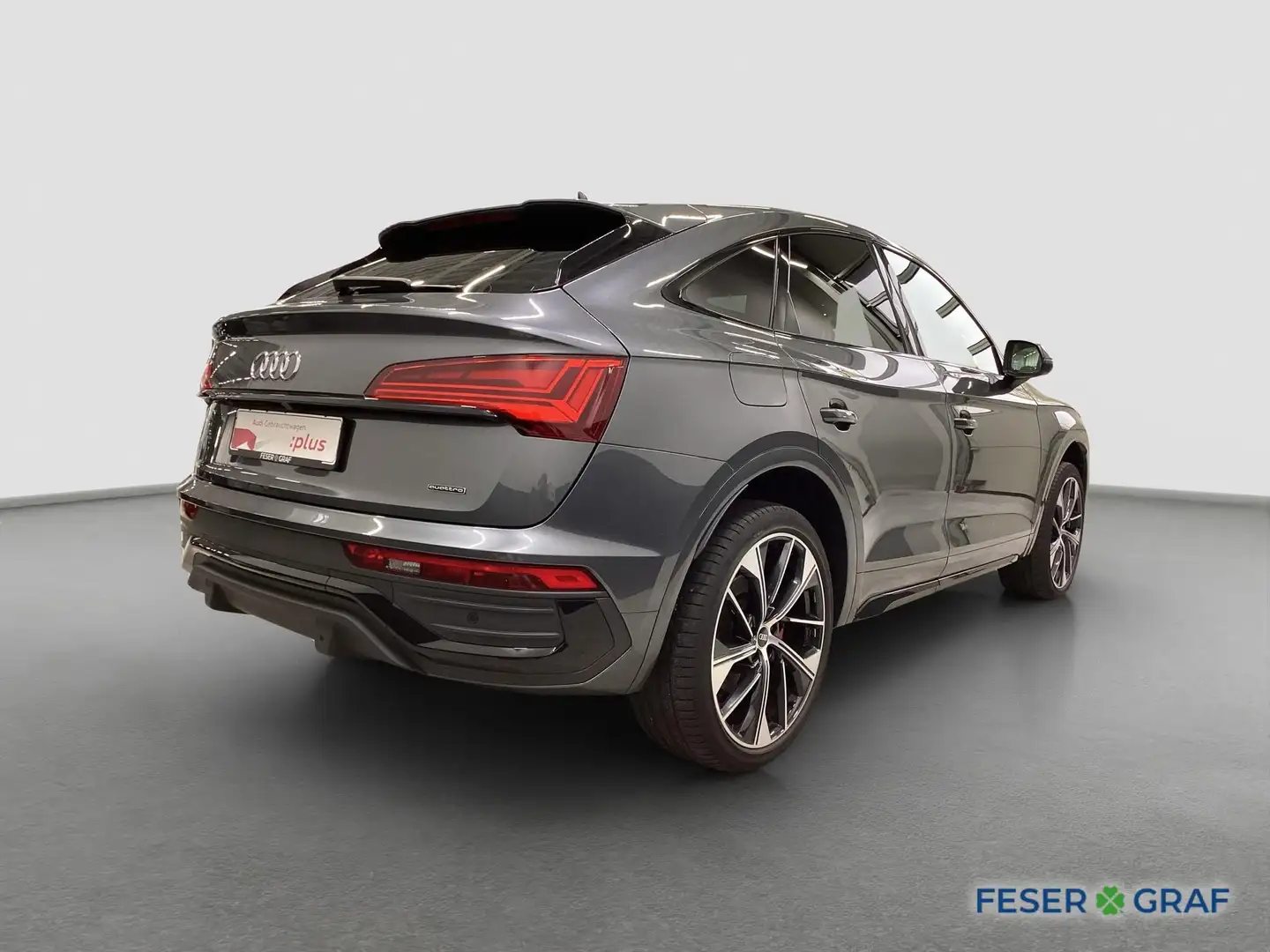 Audi Q5 Sportback S line 55 TFSI e quattro 270kW HUD B&O Grau - 2