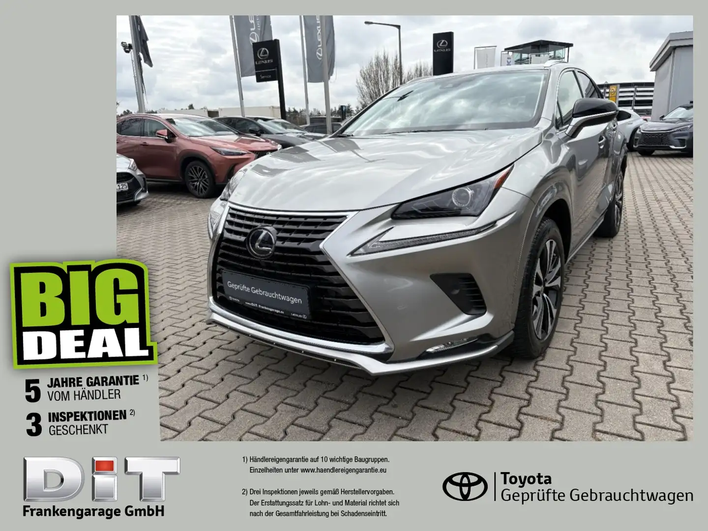 Lexus NX 300 h Style Edition LED, Navi, SHZ, Kamera, DAB Plateado - 1