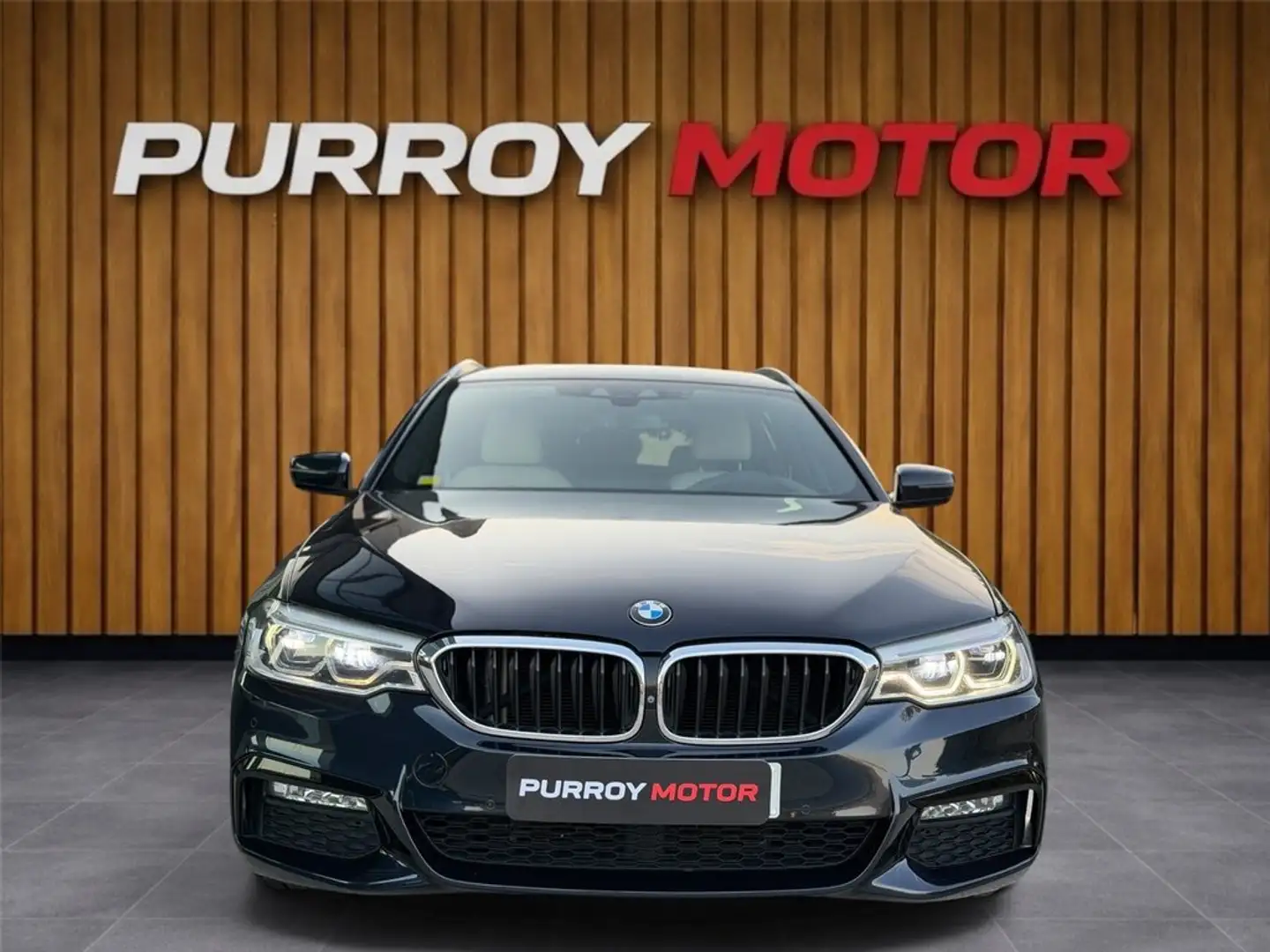 BMW 520 520dA Touring Azul - 2