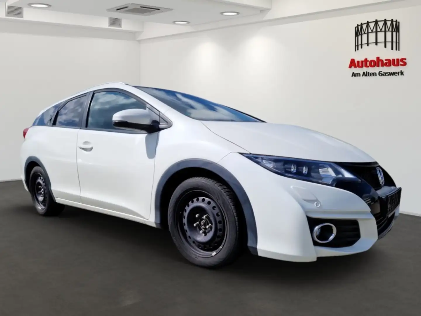 Honda Civic TOURER LIFESTYLE KLIMAAUTOM+SITZHZG+ASSISTENZP. Blanc - 2