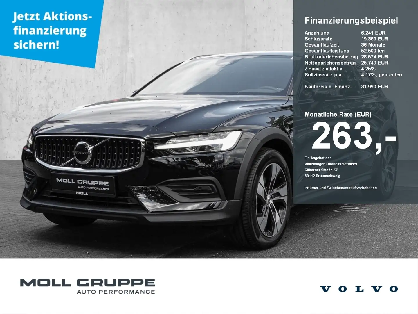 Volvo V60 Cross Country B4 AWD Plus Kamera LED Black - 1