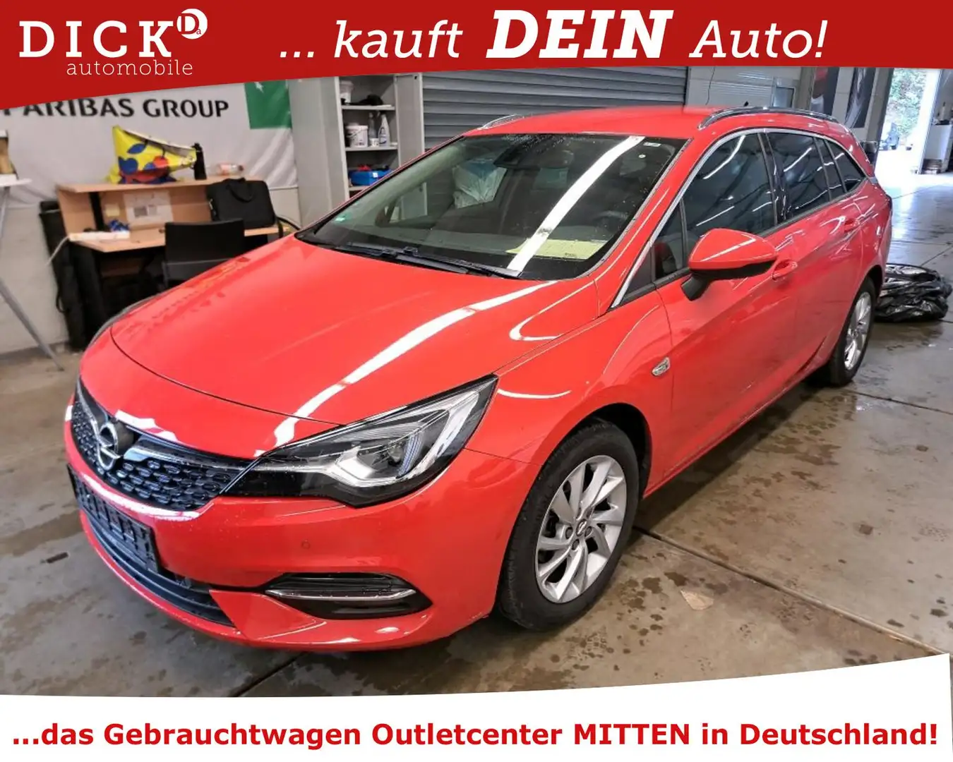 Opel Astra K ST 1.2 LED+/NAVI+/DAB/SHZ/RFK/PDC/8Fa Rouge - 1