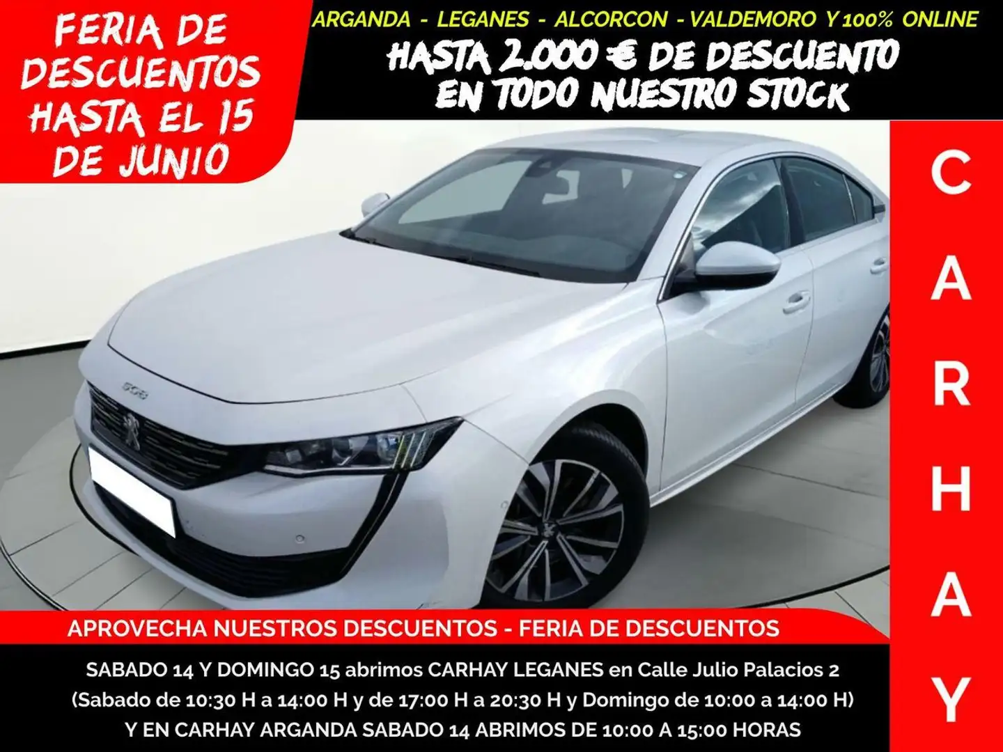 Peugeot 508 ALLURE 2.0 HDI 165CV AT8 E6DT Blanco - 1