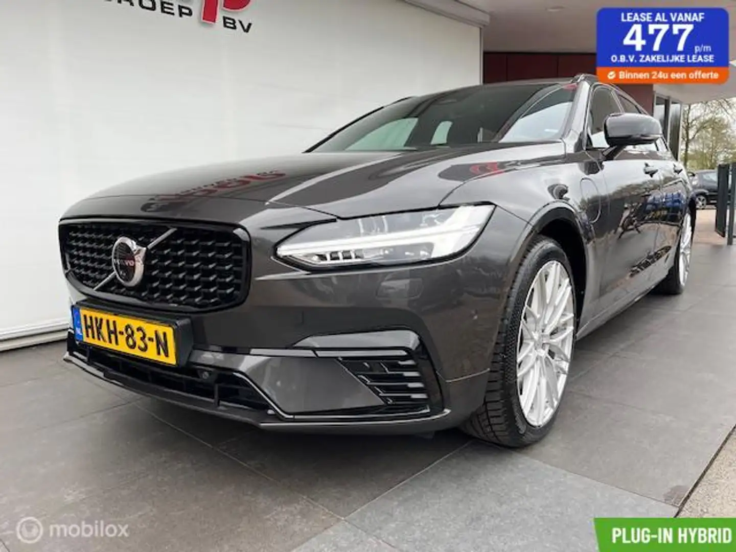 Volvo V90 2.0 T6 AWD R-DESIGN PHEV | GOOGLE NAV | PANO | VOL Gris - 1