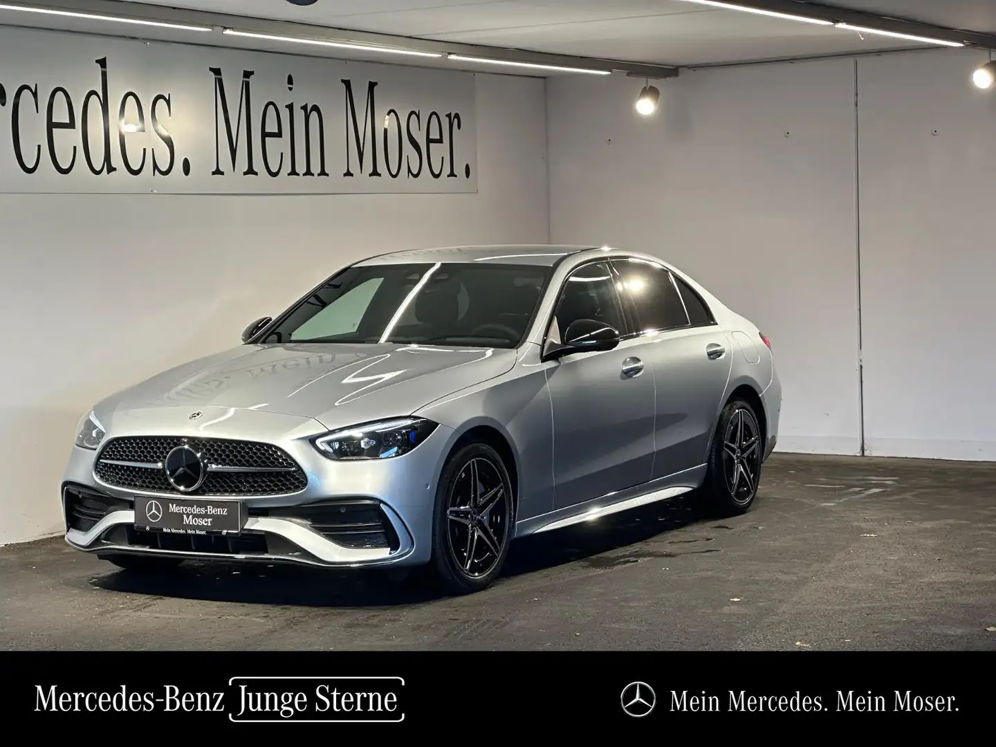 Mercedes-Benz C 300 de 4MATIC AMG Line Zilver - 1