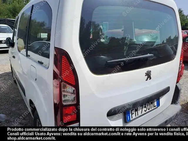 Peugeot Partner N1-AUTOCARRO 5 POSTI*Tepee 1.6 bluehdi 75cv*KM 40.402*TAGLIANDO*GARANZIA 12 MESI*DOPPIE CHIAVI