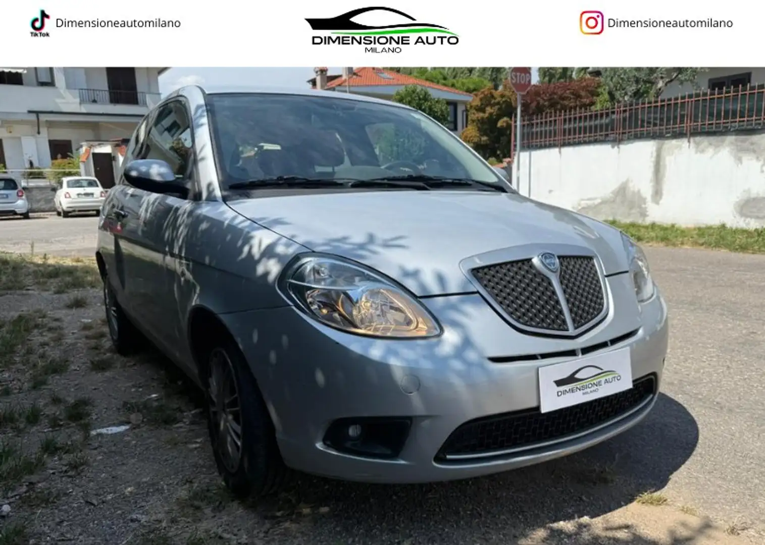 Lancia Ypsilon Ypsilon II 2007 1.4 8v Argento ecochic Gpl Grigio - 1