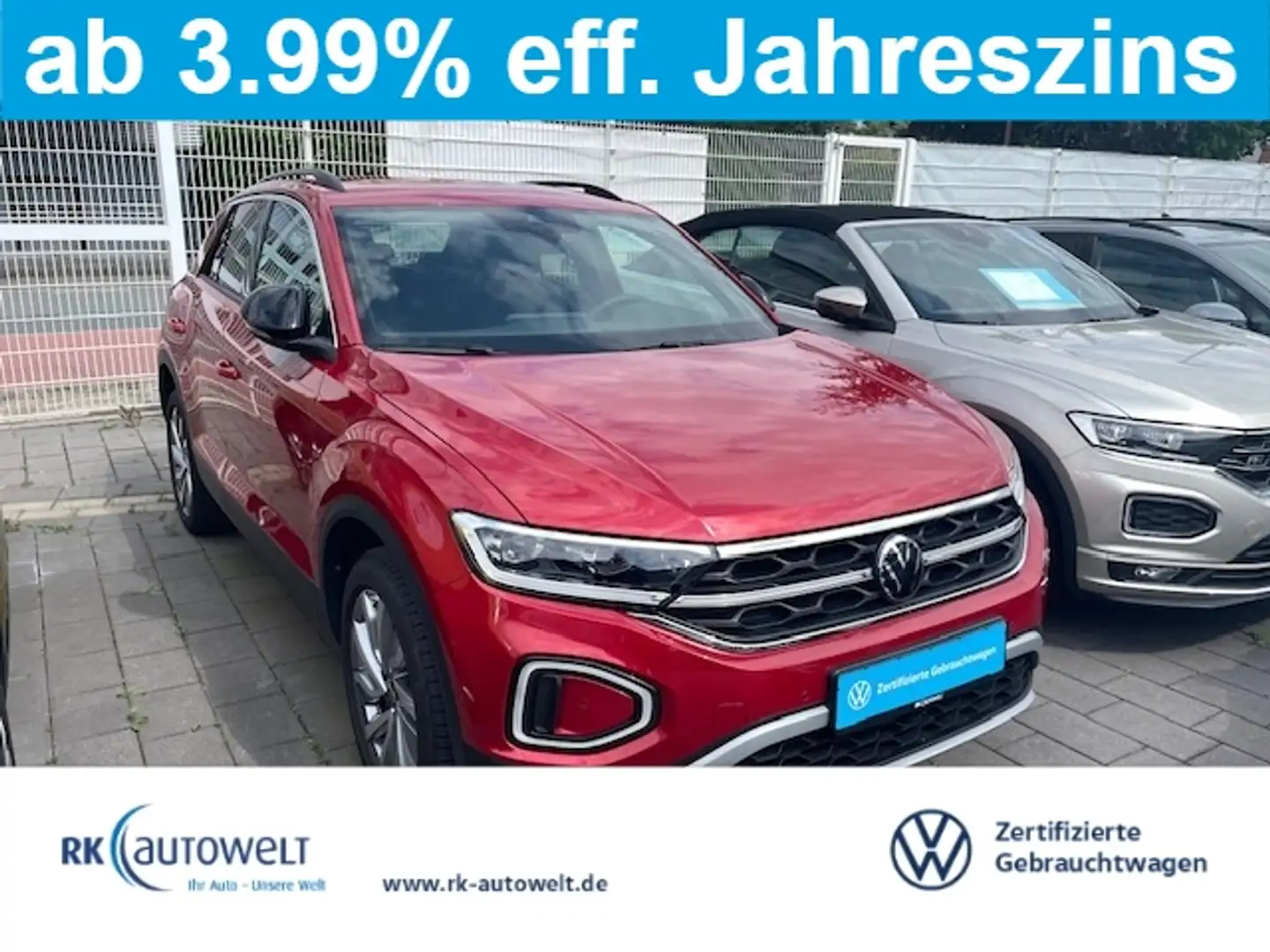 Volkswagen T-Roc 2.0 TDI Move Navi Kamera ACC LED Matrix Keyless 18 Rouge - 1