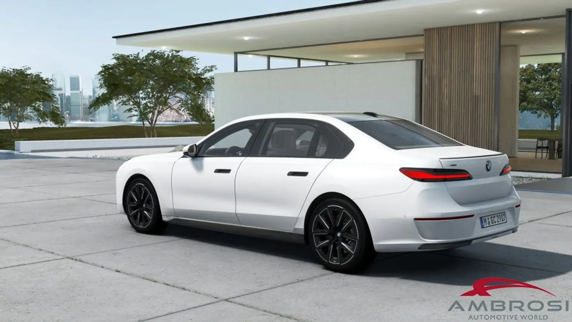 BMW 740 740d xDrive 48V M Sport Bianco - 2