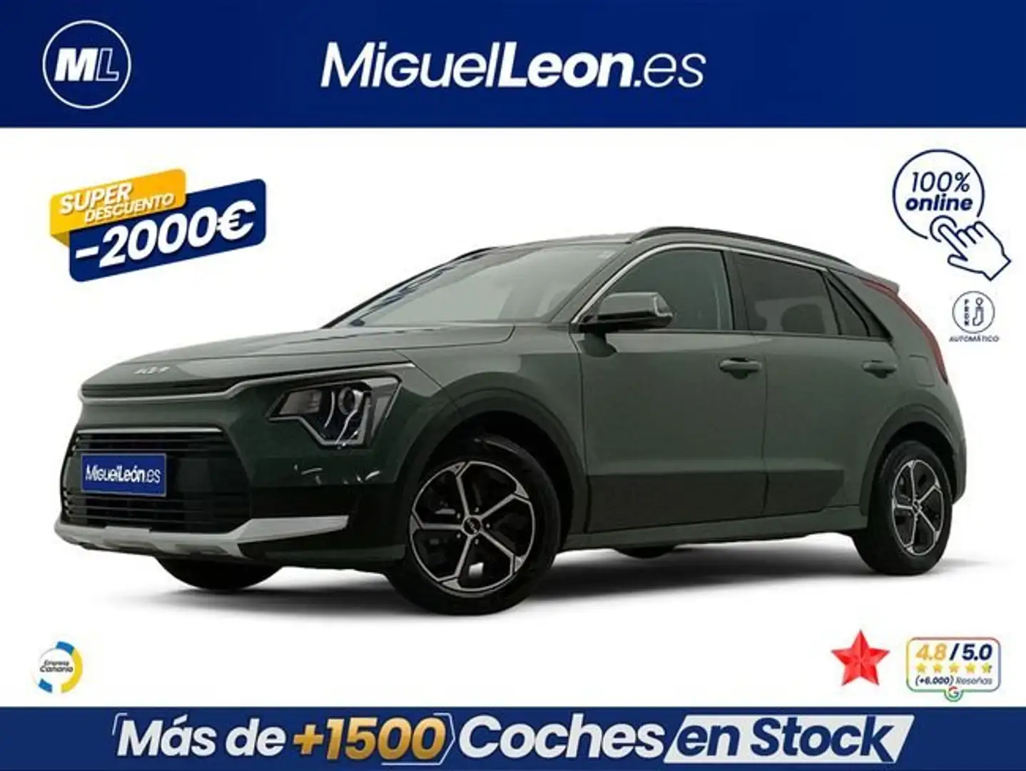 Kia Niro 1.6 GDi HEV 95kW (129CV) Concept Verde - 1