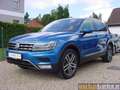 Volkswagen Tiguan TDI 4M. HIGHL. AUT,LED,NAV,KAM,ACC,AHK,SHZ, Blau - thumbnail 1