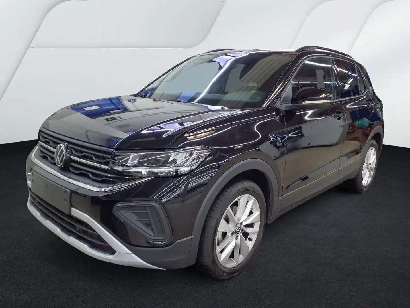 Volkswagen T-Cross 1.0 TSI Goal AHK Navi LED ParkAssist SHZ Schwarz - 2