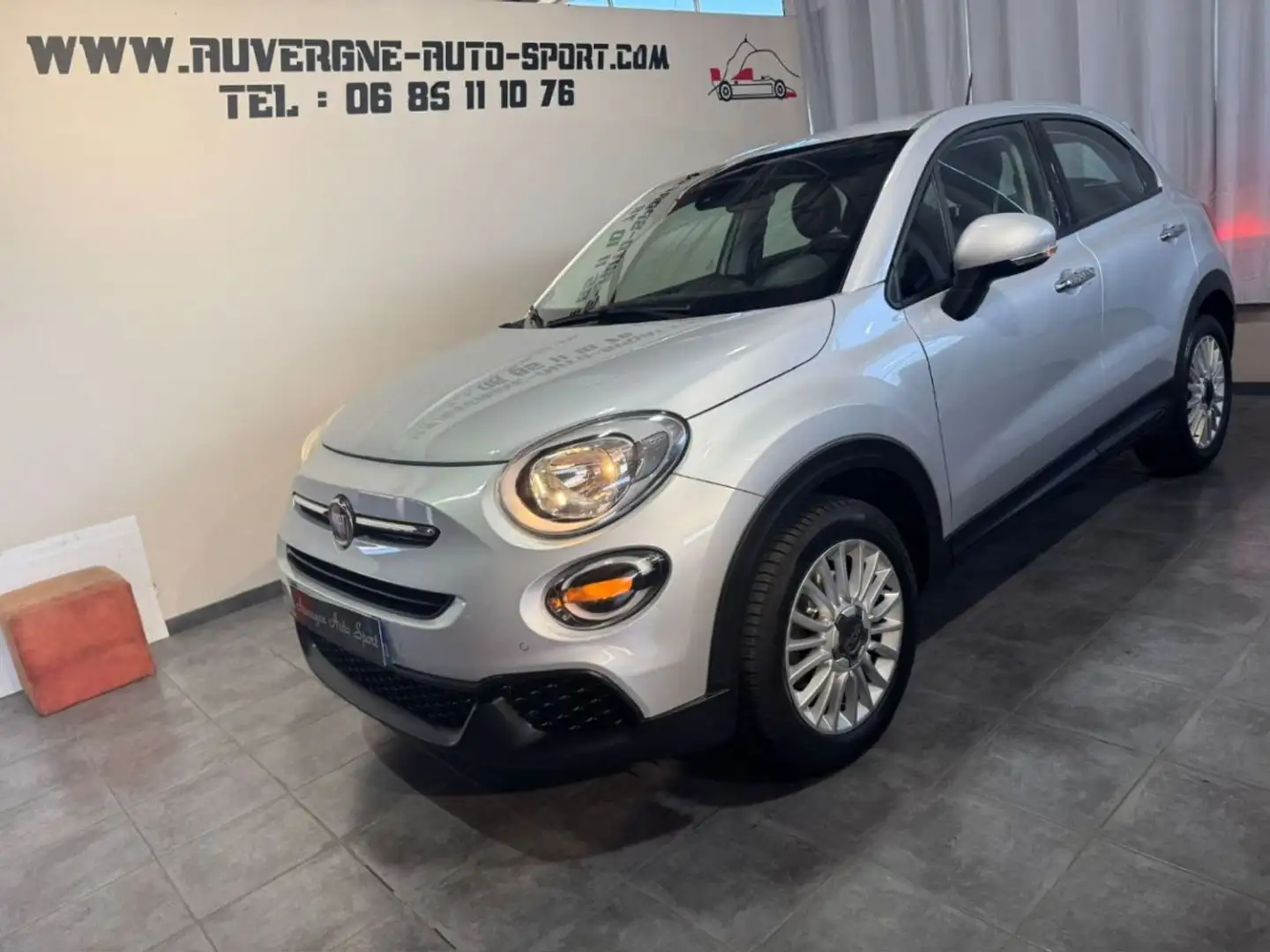 Fiat 500X MY20 1.3 FireFly Turbo T4 150 ch DCT Lounge Grijs - 1