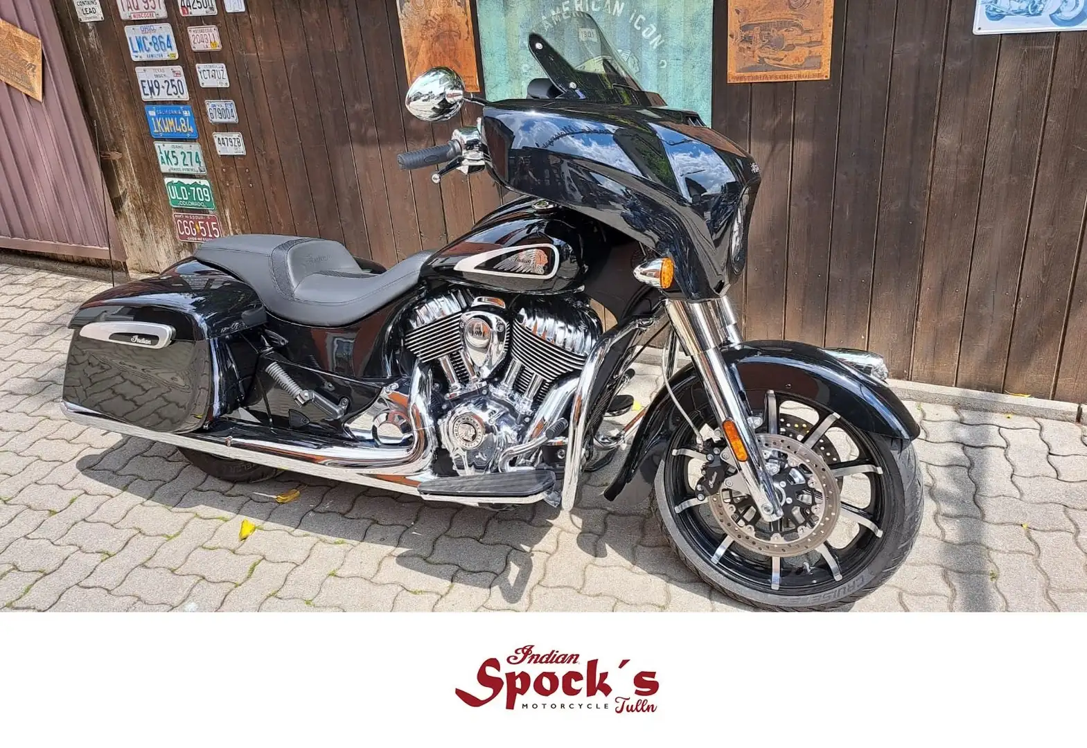 Indian Chieftain Zwart - 1