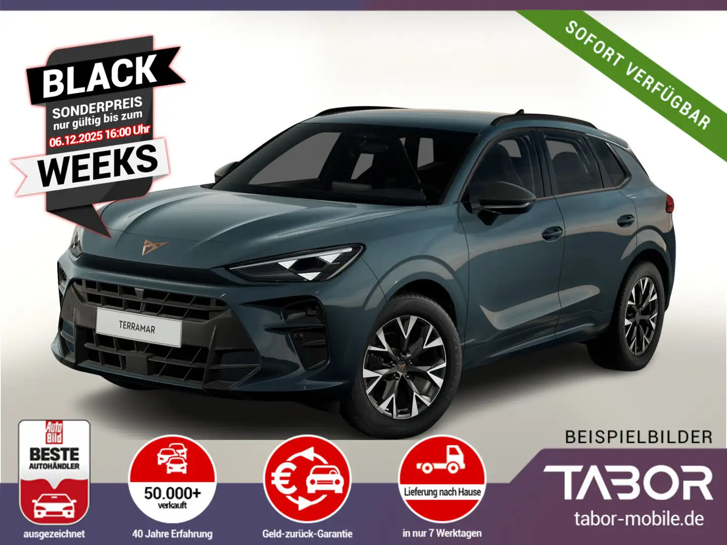 CUPRA Terramar 1.5 eTSI 150 DSG LED VirCo SHZ UVP-24%* Blau - 1