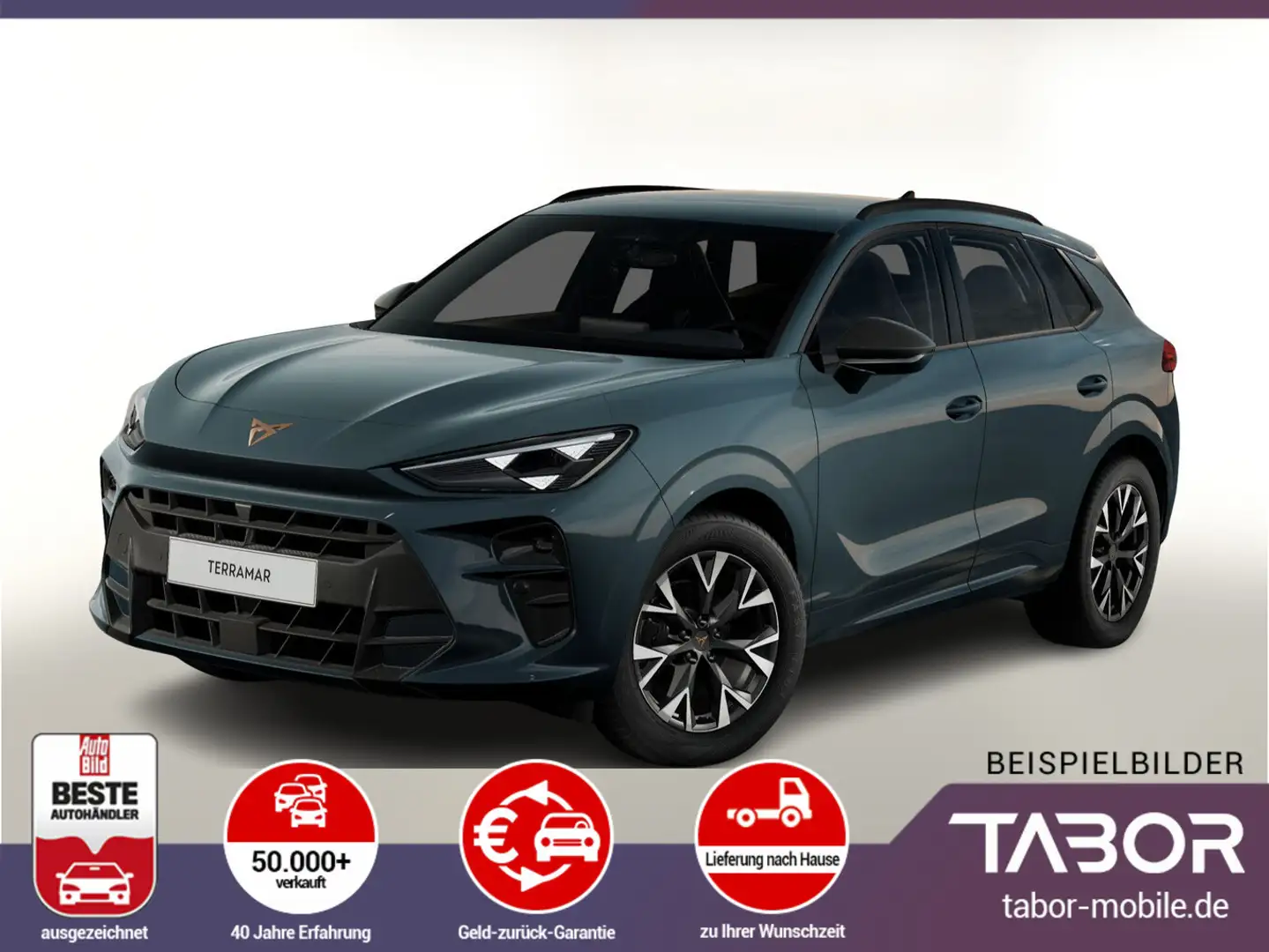 CUPRA Terramar 1.5 eTSI 150 DSG LED VirCo SHZ Kam PDC Blau - 1
