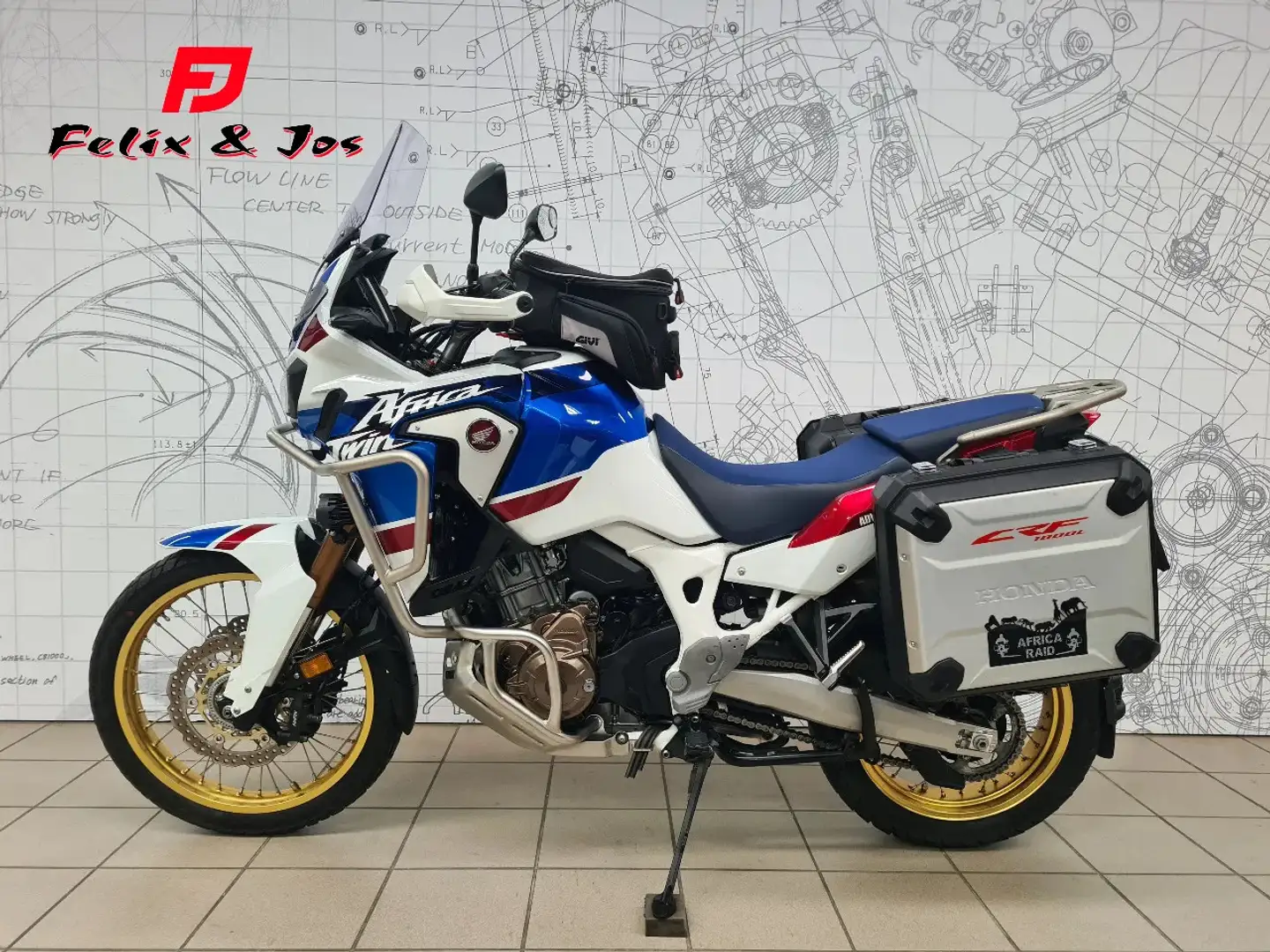 Honda CRF 1000 Adventure Sport Dct Africa Twin Wit - 2