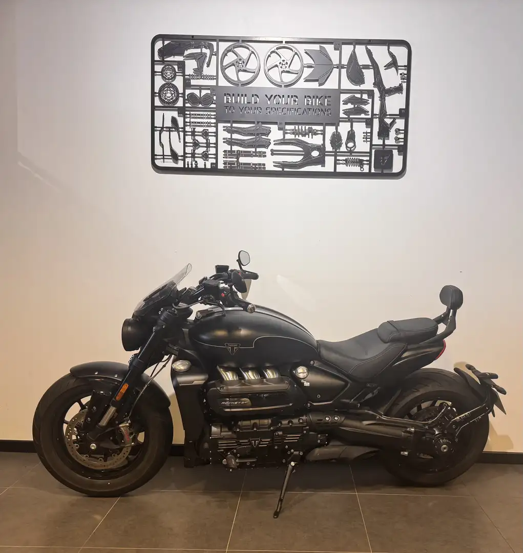 Triumph Rocket 3 GT Gris - 2
