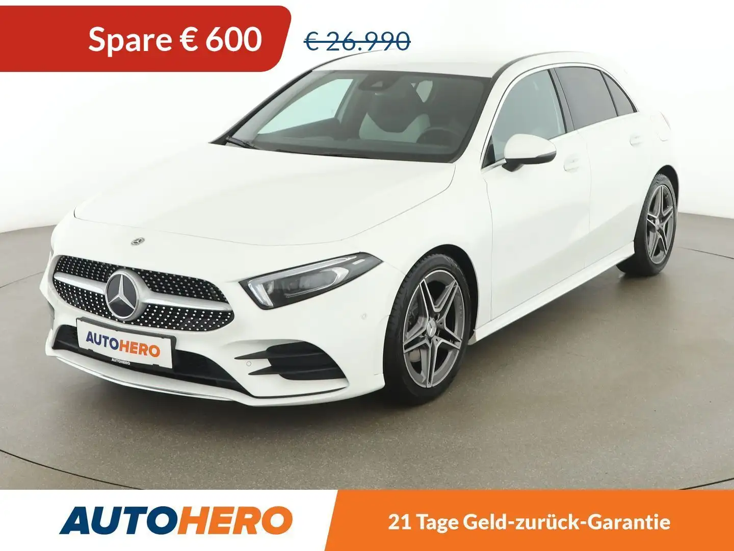 Mercedes-Benz A 180 A 180 AMG Line Aut. *MULIBEAM*SPUR*TOT*CAM*NAVI* Weiß - 1