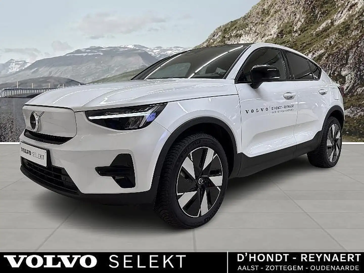 Volvo C40 Plus, Single Motor Extended Range, Elektrisch Wit - 1