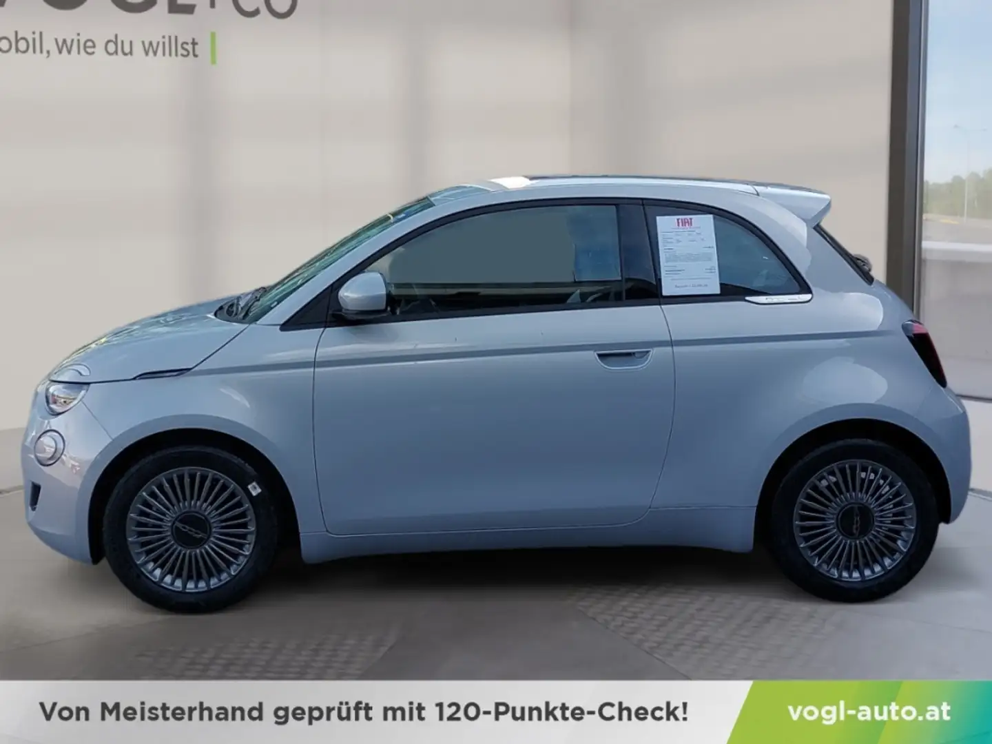 Fiat 500 Hatchback Hybrid Torino Blau - 2