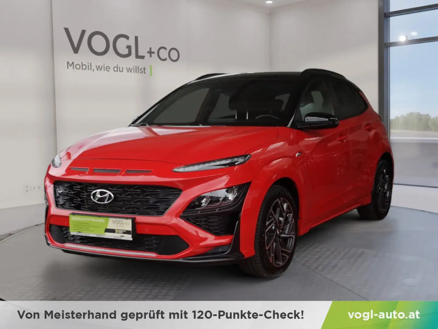 Hyundai KONA N-Line 1,0 T-GDi 48V 120PS Rot - 1
