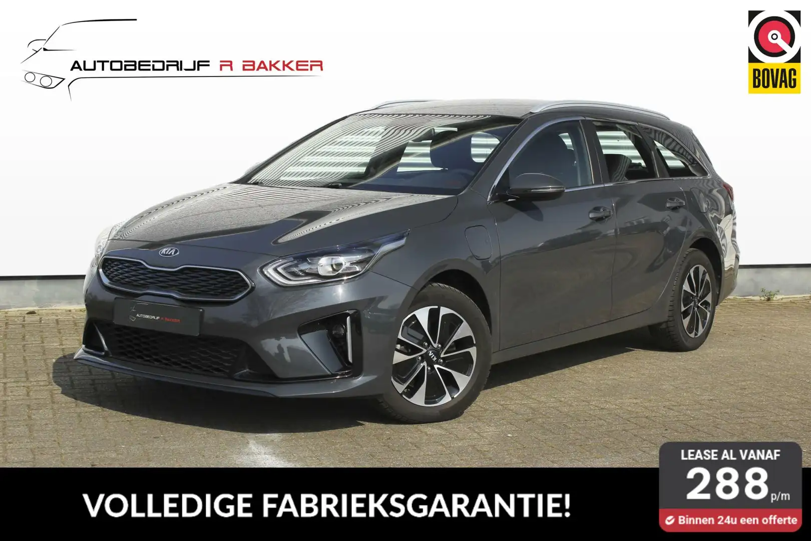 Kia Ceed SW / cee'd SW Sportswagon 1.6 GDI PHEV Vision // KIA Garantie 07 Grijs - 1
