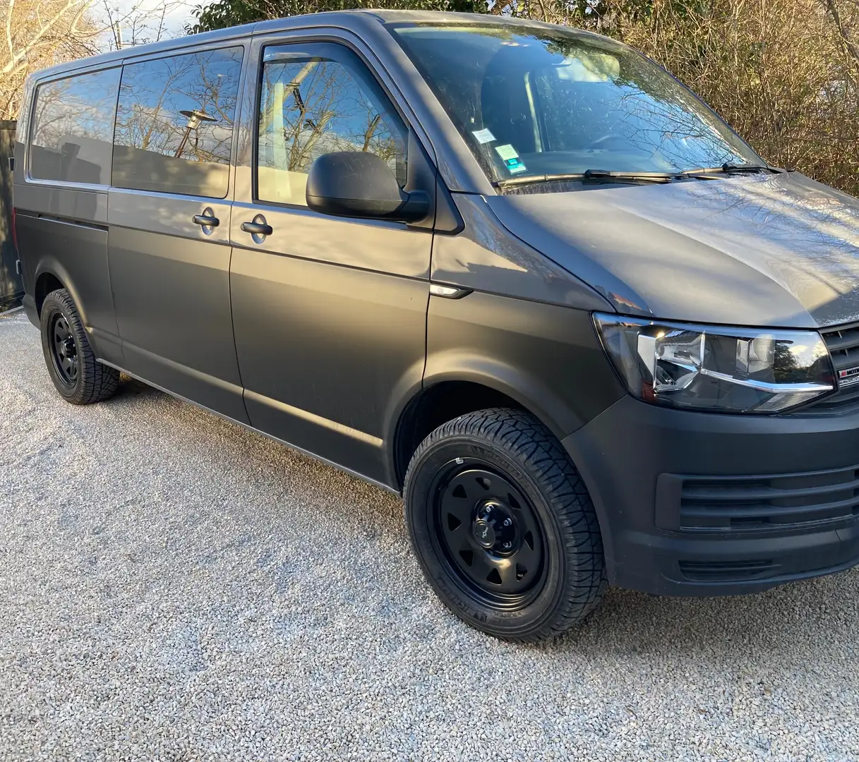 Volkswagen T6 Transporter Procab L2H1 4motion Gris - 1