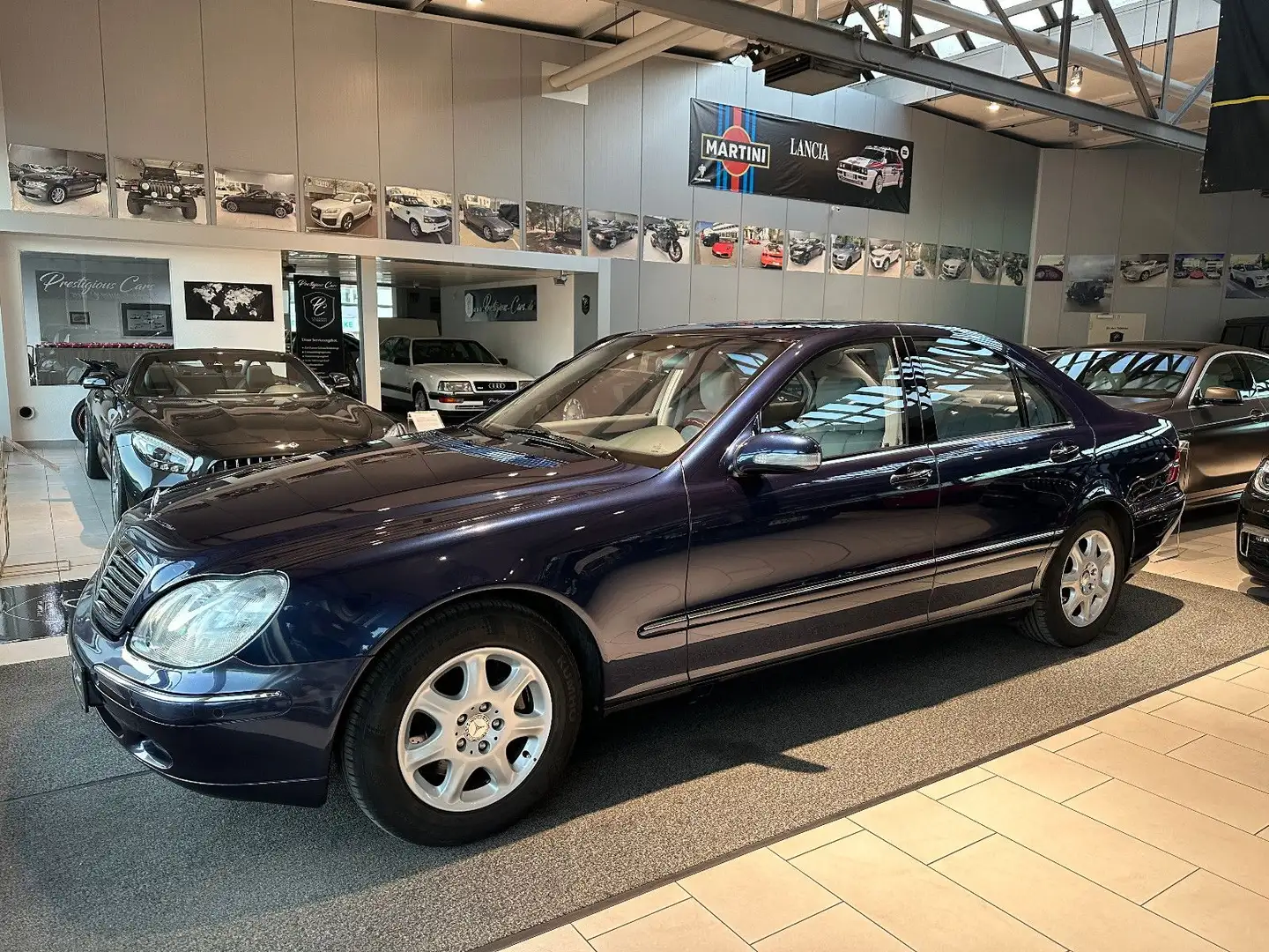 Mercedes-Benz S 500 Comand Leder AHK LPG SBLF+SHZ SD XENON TOP Albastru - 2