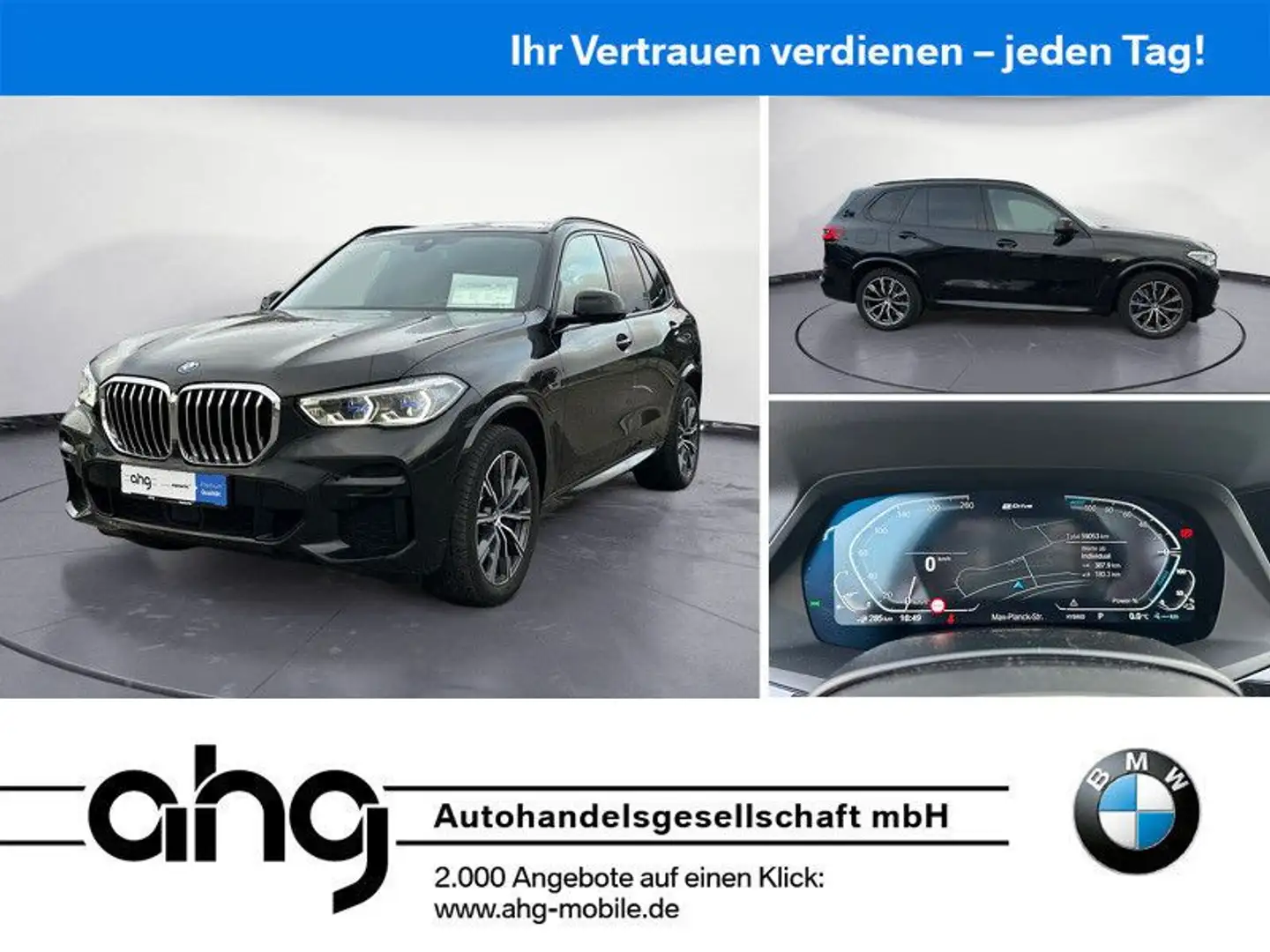 BMW X5 xDrive45e M Sportpaket Innovationsp. Head-Up Schwarz - 1
