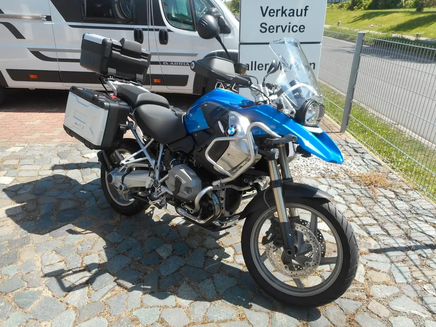 BMW R 1200 GS Koffer + Topcase Azul - 2