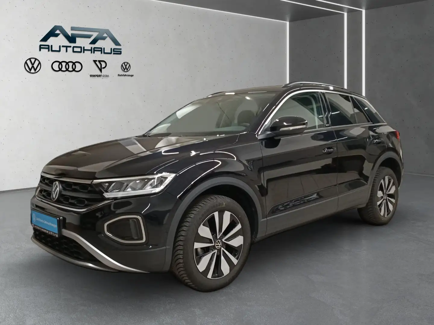 Volkswagen T-Roc 1.5 TSI Move DSG StdHz*NAV*LED*App-Connect Schwarz - 2