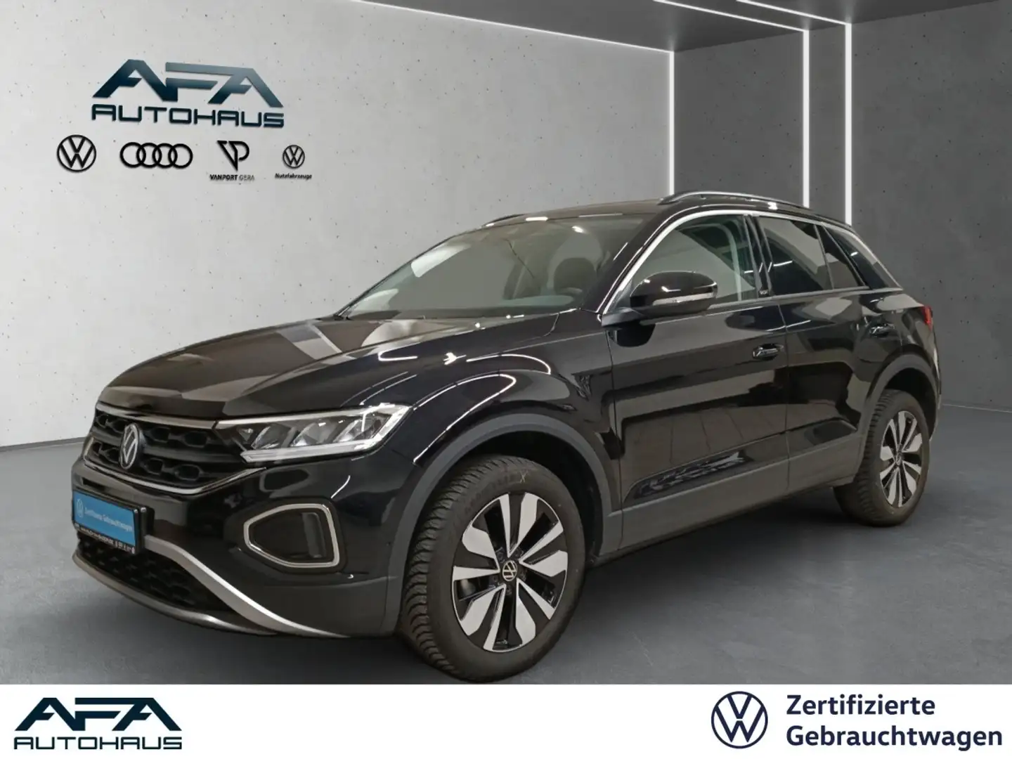 Volkswagen T-Roc 1.5 TSI Move DSG StdHz*NAV*LED*App-Connect Schwarz - 1