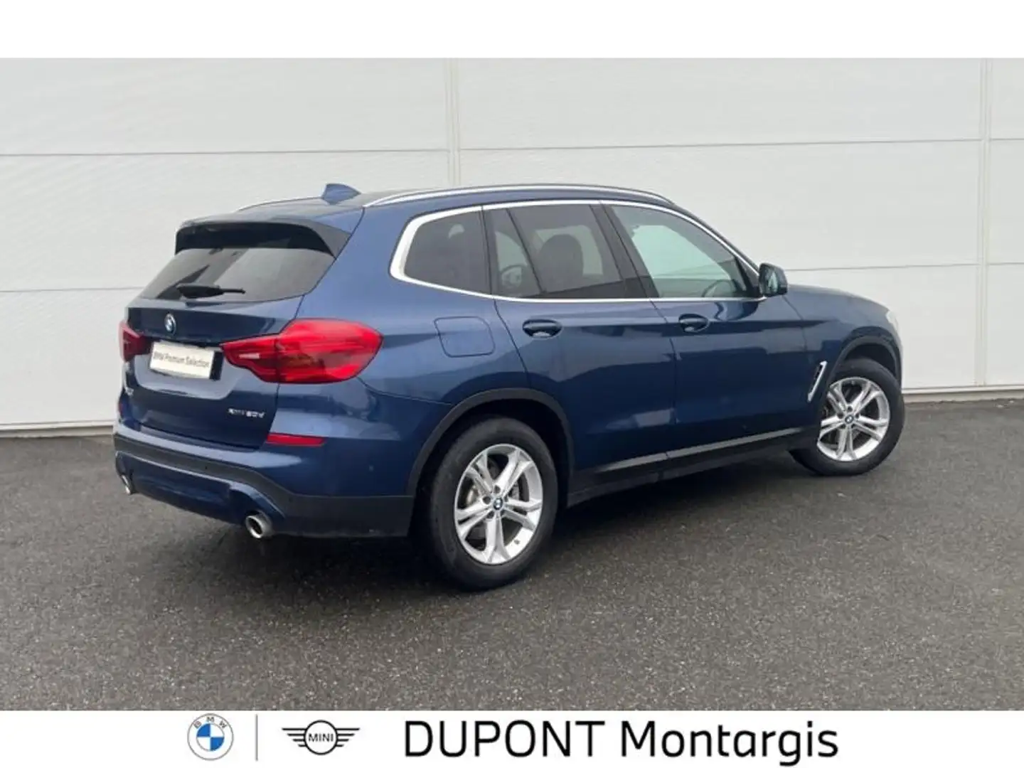 BMW X3 xDrive20dA 190ch  Business Design Bleu - 2