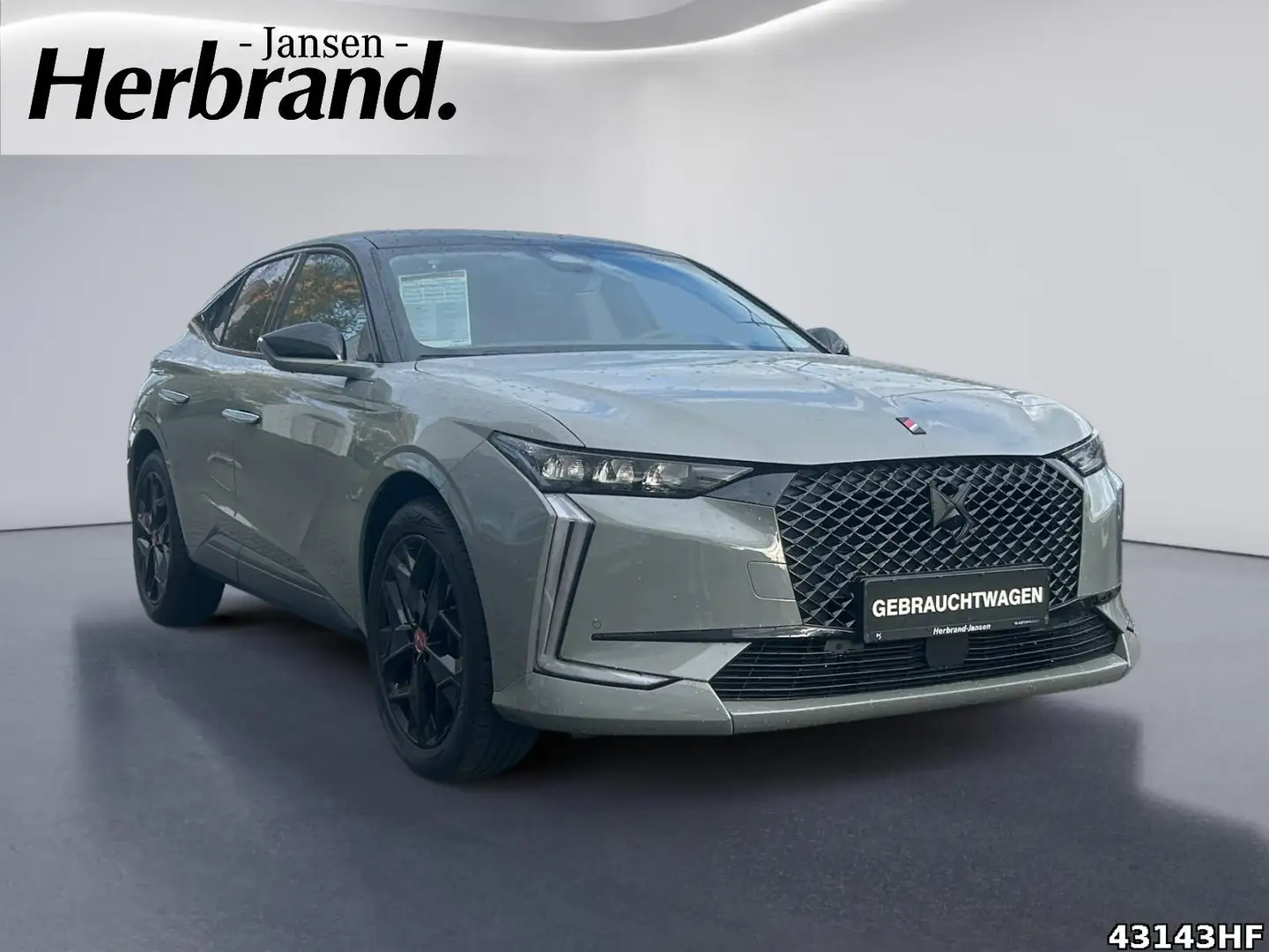 DS Automobiles DS 4 Performance Line +NAVI+TEILLEDER+TOTWINKEL+ Gris - 2