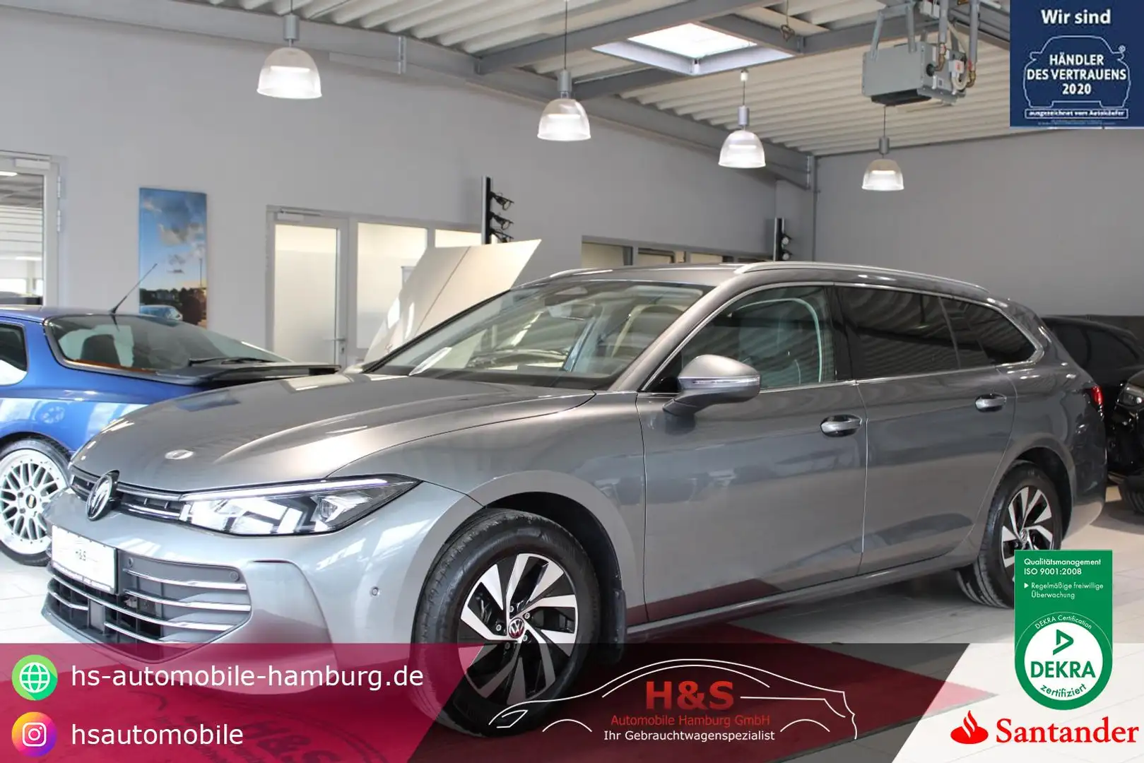 Volkswagen Passat Variant 1.5 eTSI Business Standheiz*4x Sitzheiz. Grau - 1