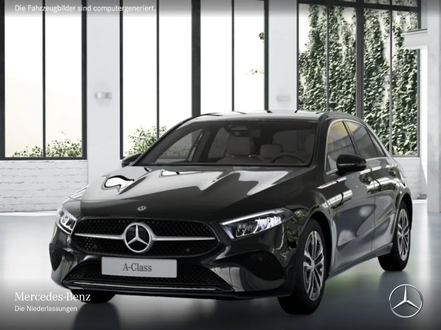 Mercedes-Benz A 180 PROGRESSIVE+LED+KAMERA+TOTW+7G Schwarz - 2