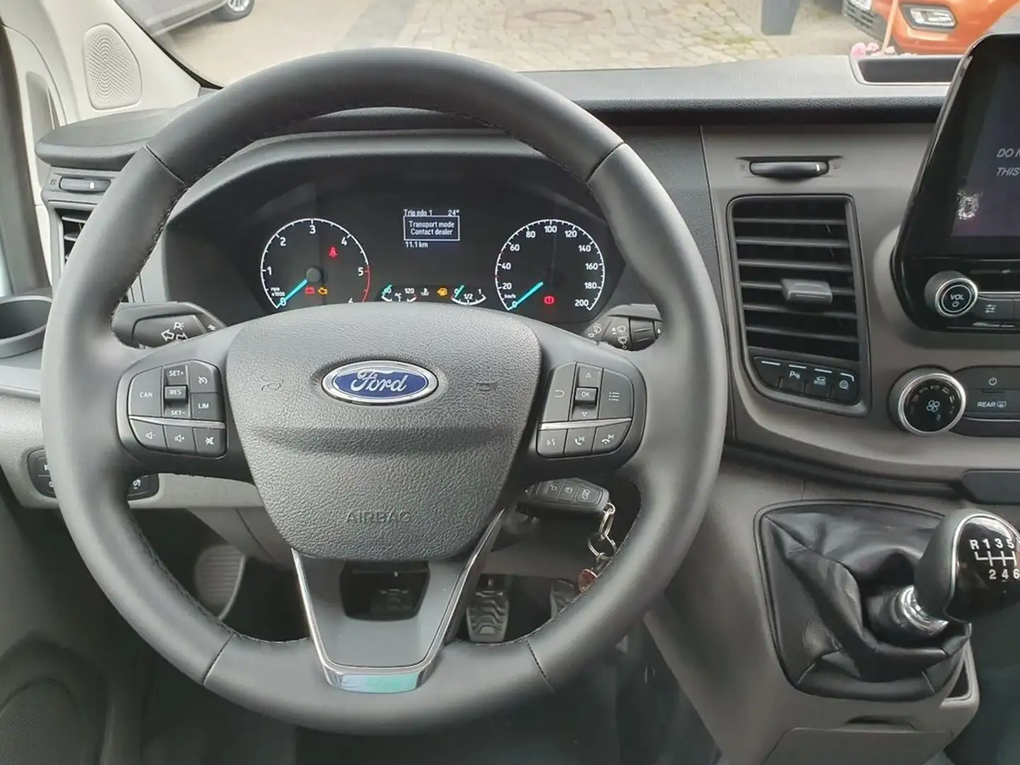 Ford Transit Custom 320 2.0 EcoBlue 130  L2 Combi Bianco - 2