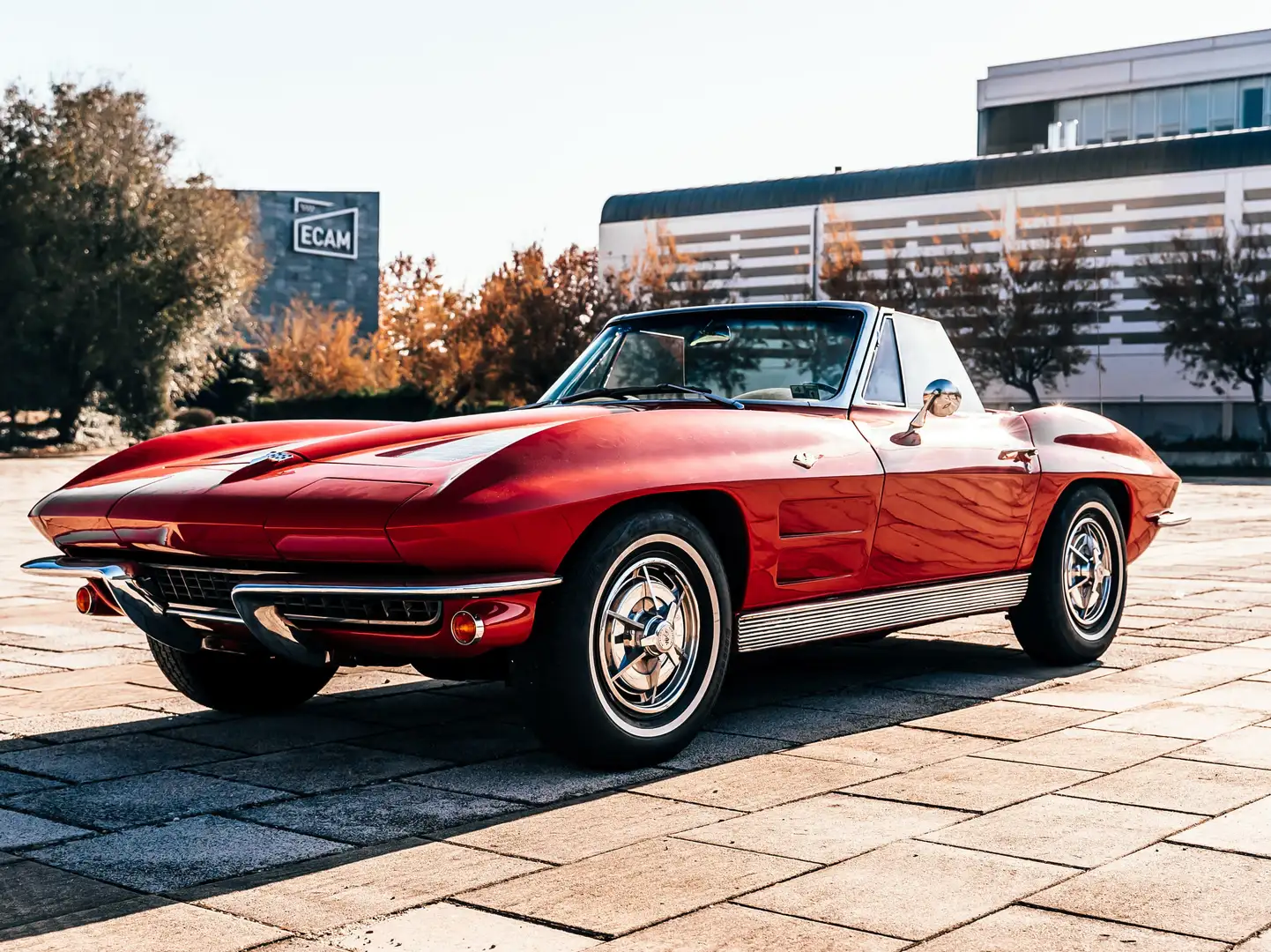 Chevrolet Corvette Stingray C2 Cabriolet - 340 PS - 327 ci - Hardtop Rot - 2