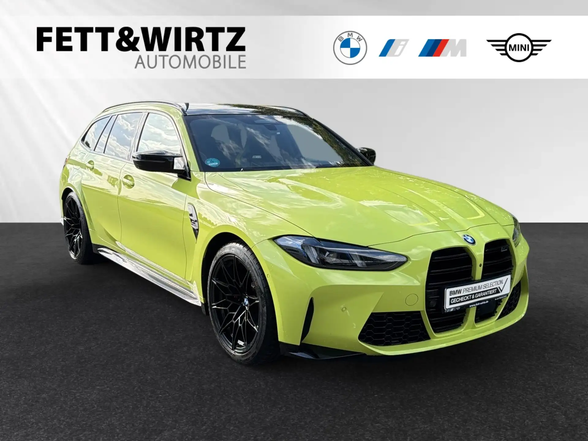 BMW M3 Touring 2025 노랑 사진 1