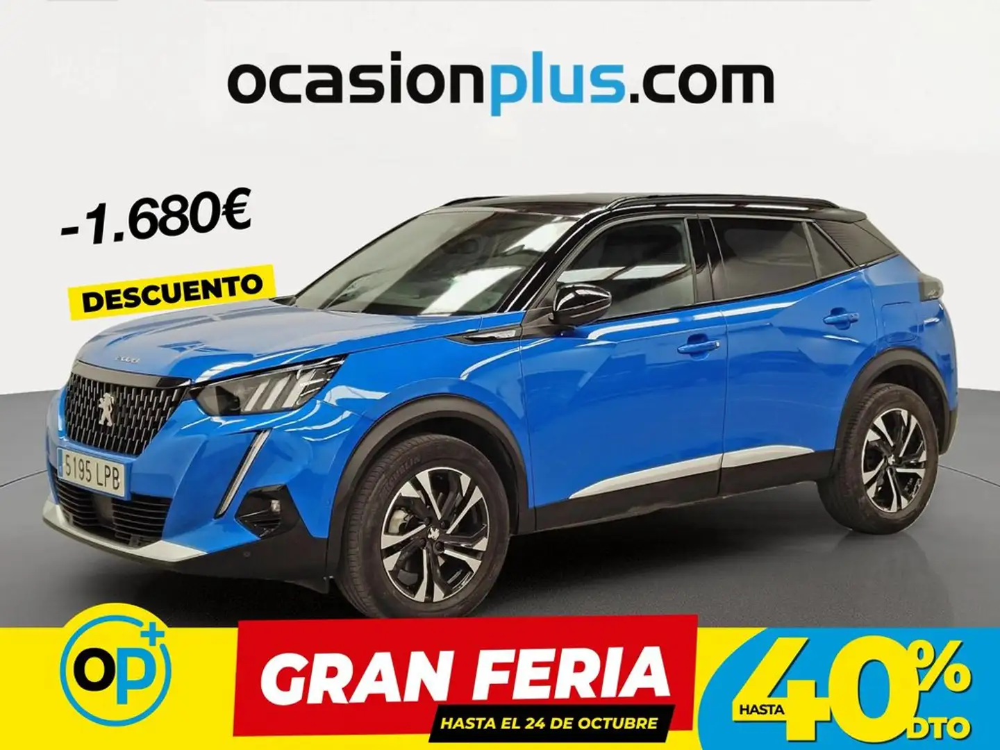 Peugeot 2008 1.5BlueHDi S&S GT EAT8 130 Azul - 1