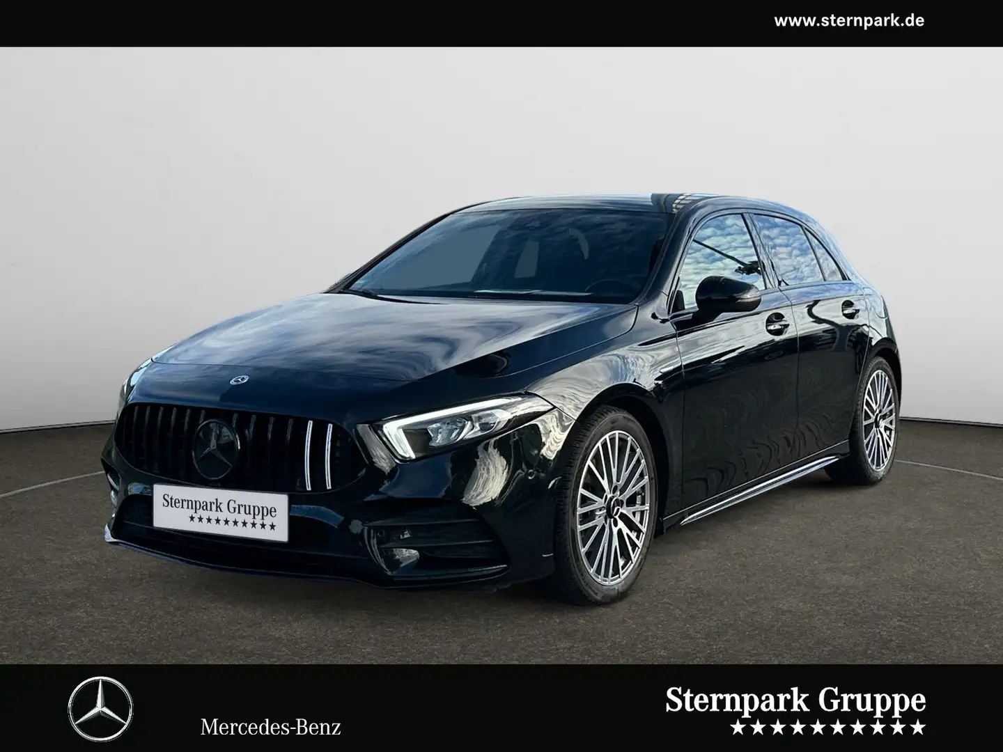Mercedes-Benz A 200 A 200 Edition 2021 AMG LED*AHK*RFK*AMBIENTE*uvm* Noir - 1