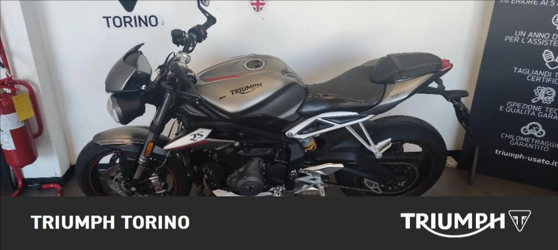 Triumph Street Triple 765 RS Szürke - 2