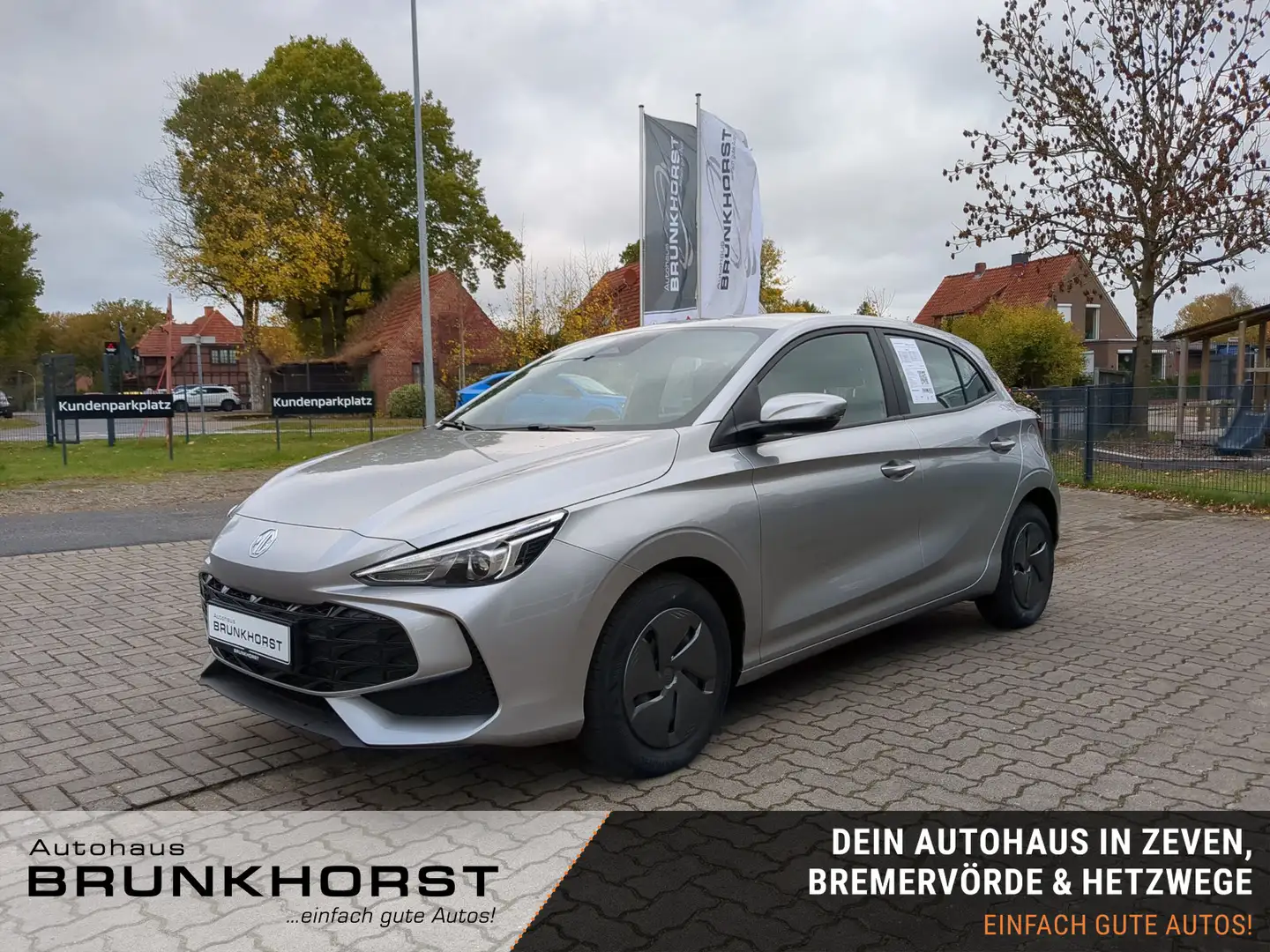 MG MG3 1,5 T Excite RFK PDC CarPlay Argent - 1